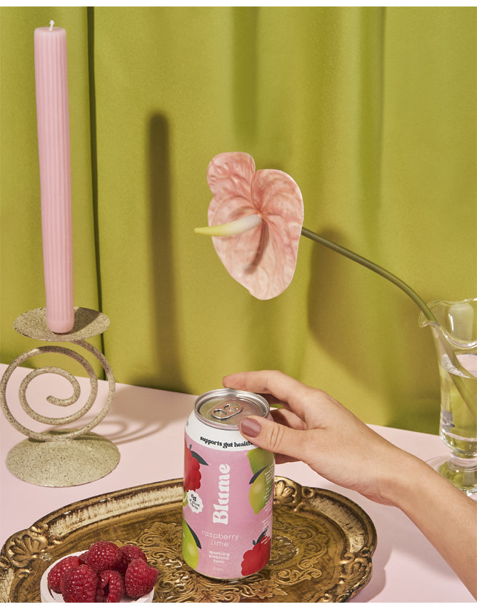 Buy Blume Raspberry Lime Prebiotic Tonic - Sans Drinks