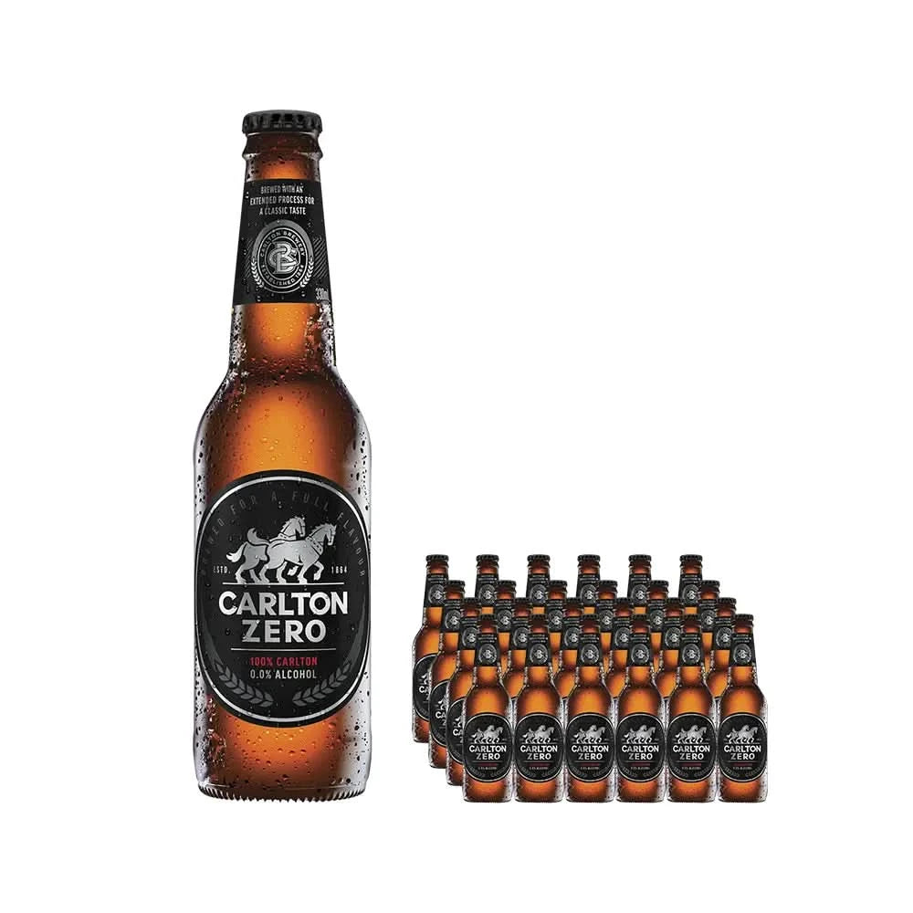 Buy Carlton Zero Non Alcoholic Beer Bottles - Sans Drinks