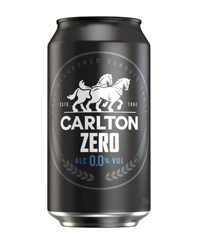 Buy Carlton Zero Non Alcoholic Beer Cans - Sans Drinks