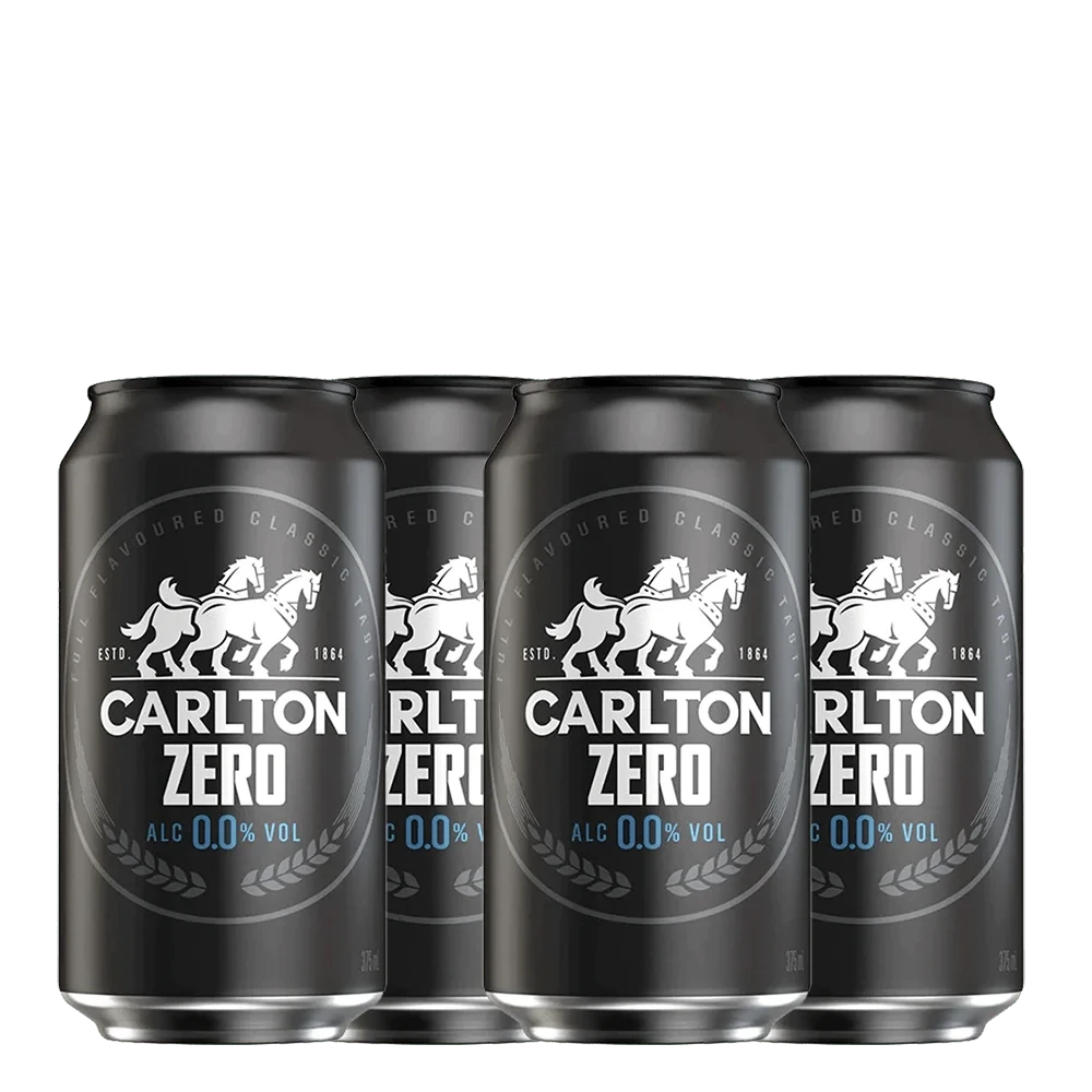 Buy Carlton Zero Non Alcoholic Beer Cans - Sans Drinks