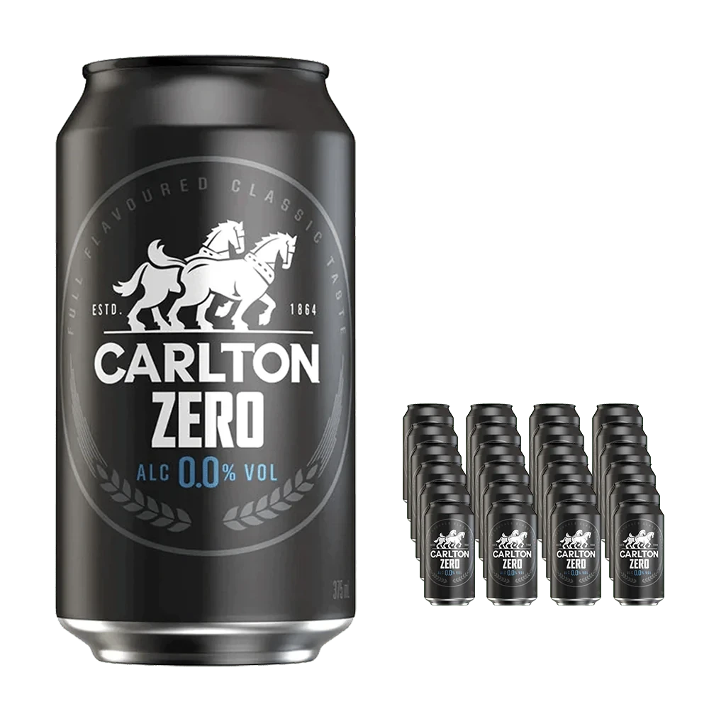 Buy Carlton Zero Non Alcoholic Beer Cans - Sans Drinks