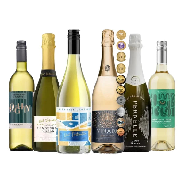 Buy Cheerful Non-Alcoholic White Wine Mix - 6 Pack - Sans Drinks