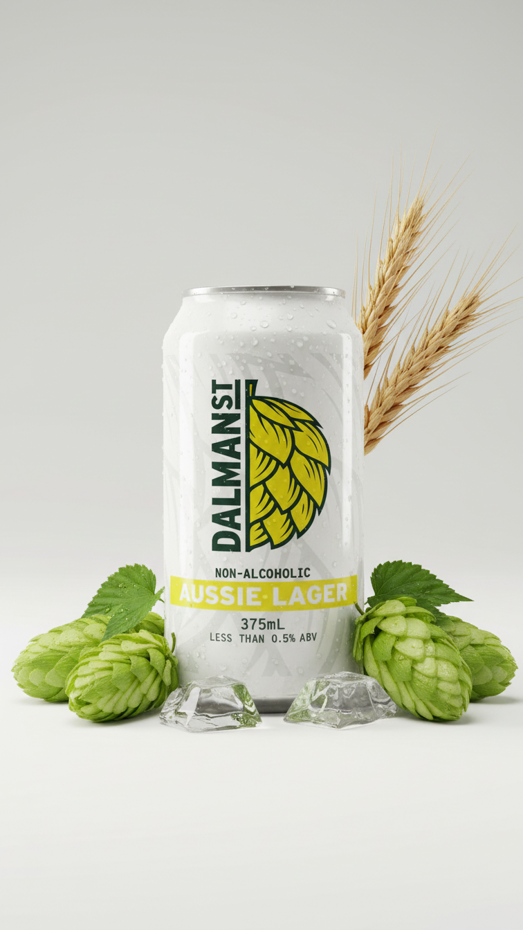 Buy Dalman Street Non-Alcoholic Aussie Lager 375ml - Sans Drinks