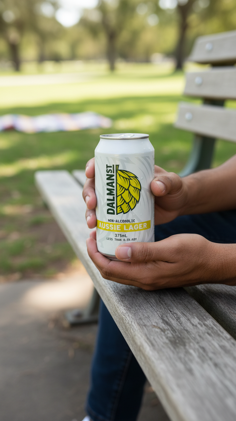 Buy Dalman Street Non-Alcoholic Aussie Lager 375ml - Sans Drinks