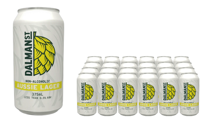 Buy Dalman Street Non-Alcoholic Aussie Lager 375ml - Sans Drinks