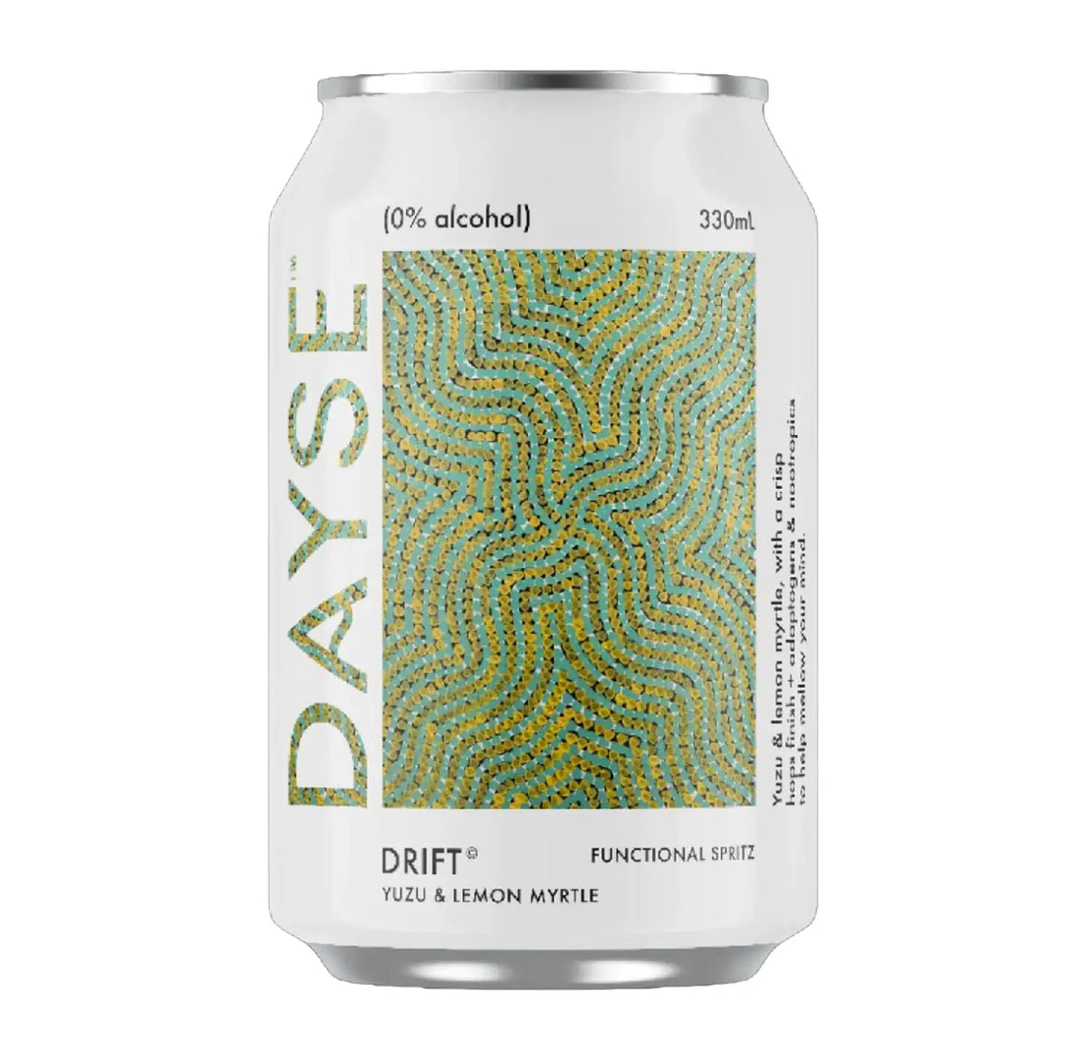 Buy Dayse Drift Yuzu & Lemon Myrtle Spritz 330ml - Sans Drinks