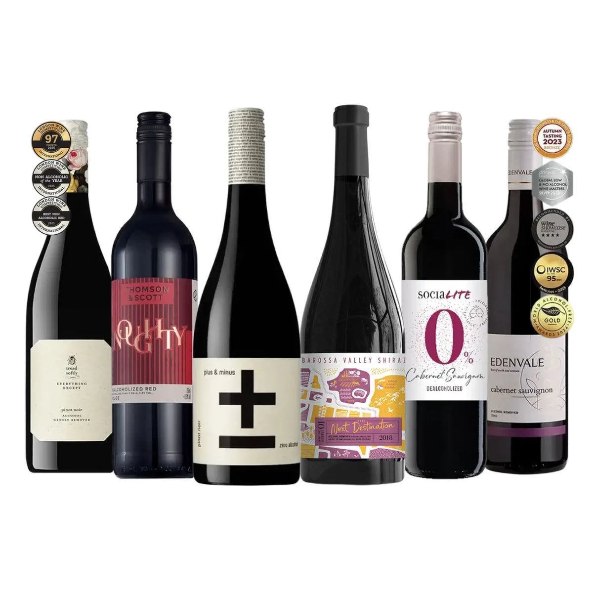 Buy Deep Red Delight - 6 Bottles - Sans Drinks