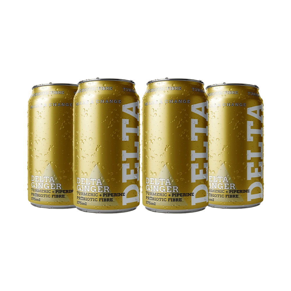 Buy Delta Drinks Functional Ginger 375ml Can - Sans Drinks