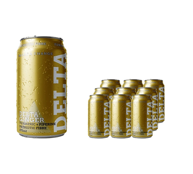 Buy Delta Drinks Functional Ginger 375ml Can - Sans Drinks