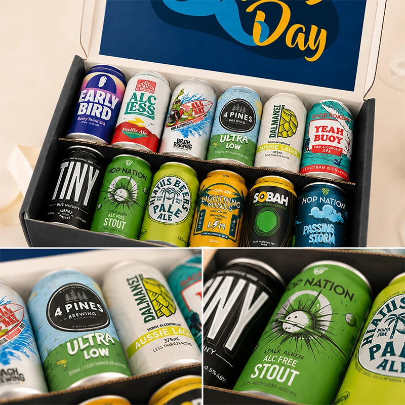 Buy Father's Day Alcohol-Free Beer Gift Box - Sans Drinks