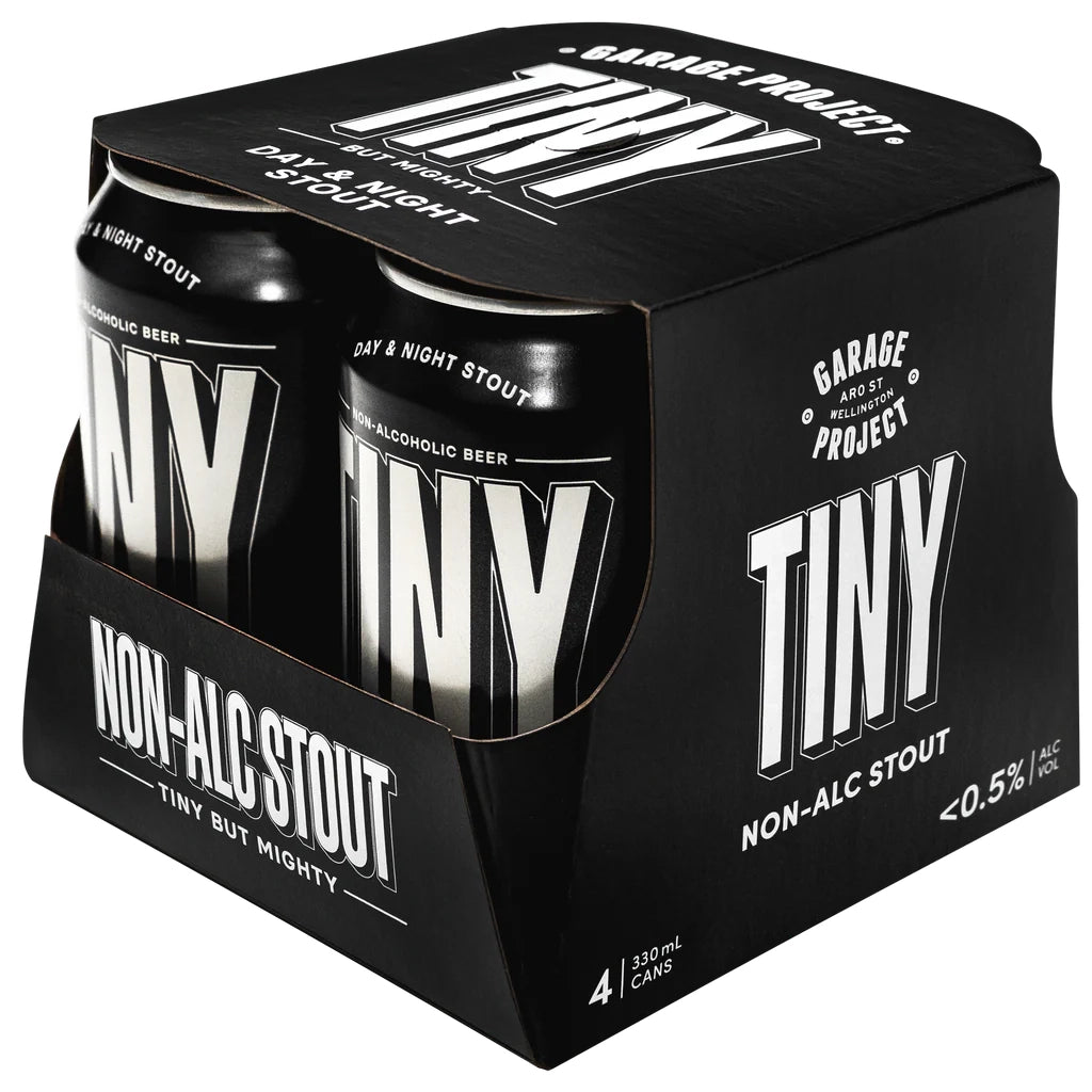 Buy Garage Project Tiny Non-Alcoholic Day & Night Stout 330ml - Sans Drinks