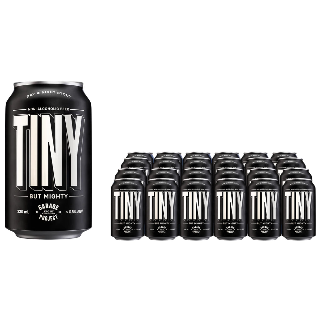 Buy Garage Project Tiny Non-Alcoholic Day & Night Stout 330ml - Sans Drinks
