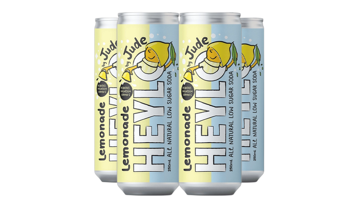 Buy HEYLO Lemonade All Natural Low Sugar Soda 250ml - Sans Drinks