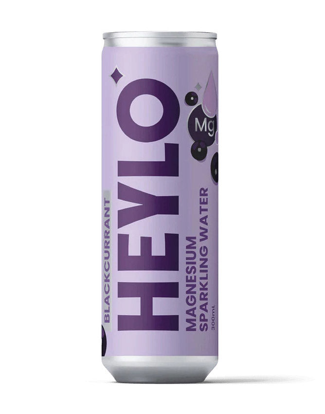 Buy HEYLO Magnesium Sparkling Water Blackcurrant 300ml - Sans Drinks