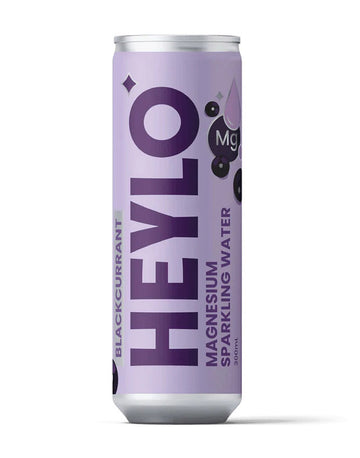 HEYLO Magnesium Sparkling Water Blackcurrant 300ml