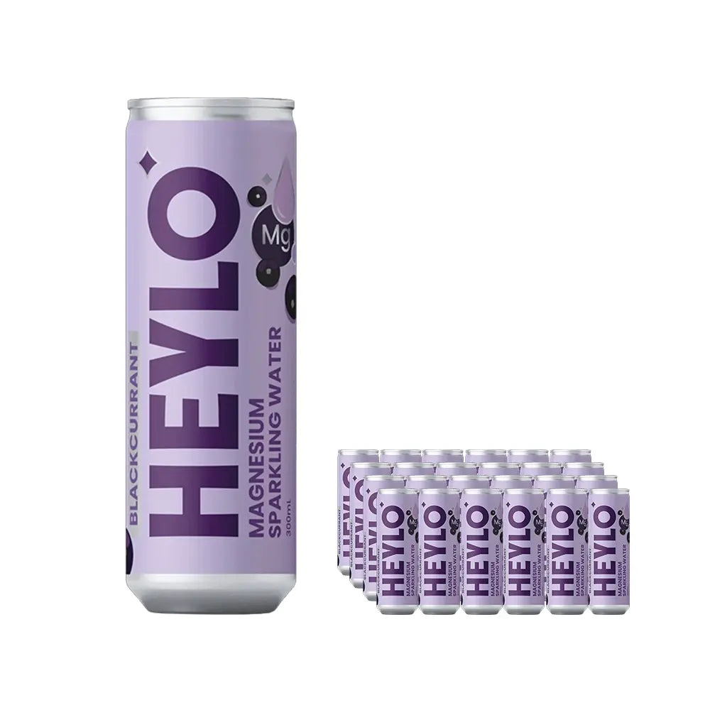 Buy HEYLO Magnesium Sparkling Water Blackcurrant 300ml - Sans Drinks