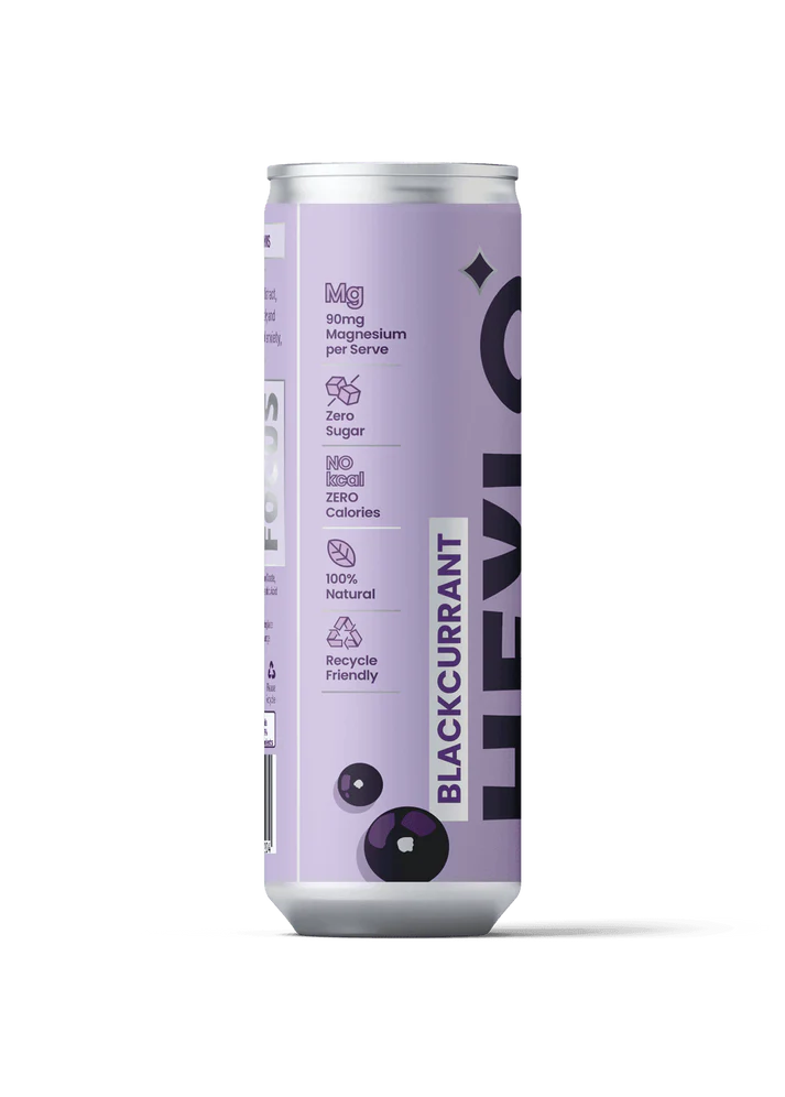 Buy HEYLO Magnesium Sparkling Water Blackcurrant 300ml - Sans Drinks