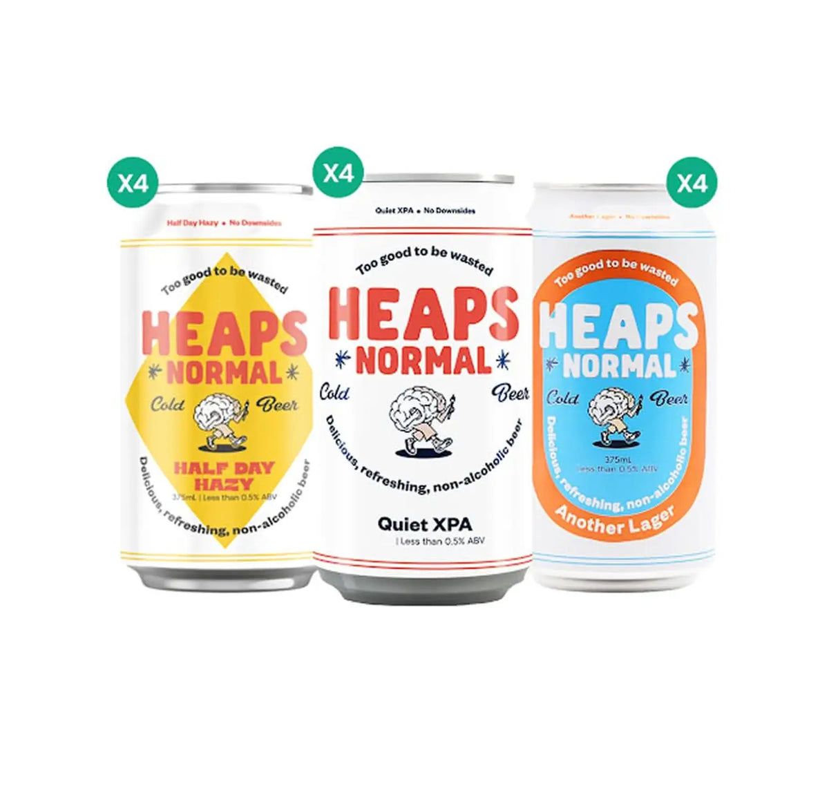 Buy Heaps Normal Mix Bundle 12 Pack - Sans Drinks