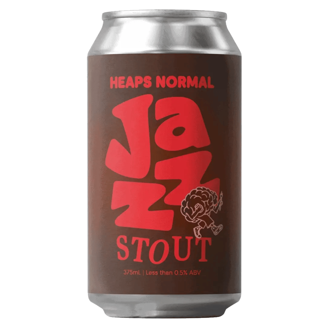 Buy Heaps Normal Non-Alcoholic Jazz Stout 375ml - Sans Drinks