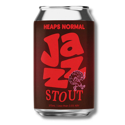 Buy Heaps Normal Non-Alcoholic Jazz Stout 375ml - Sans Drinks