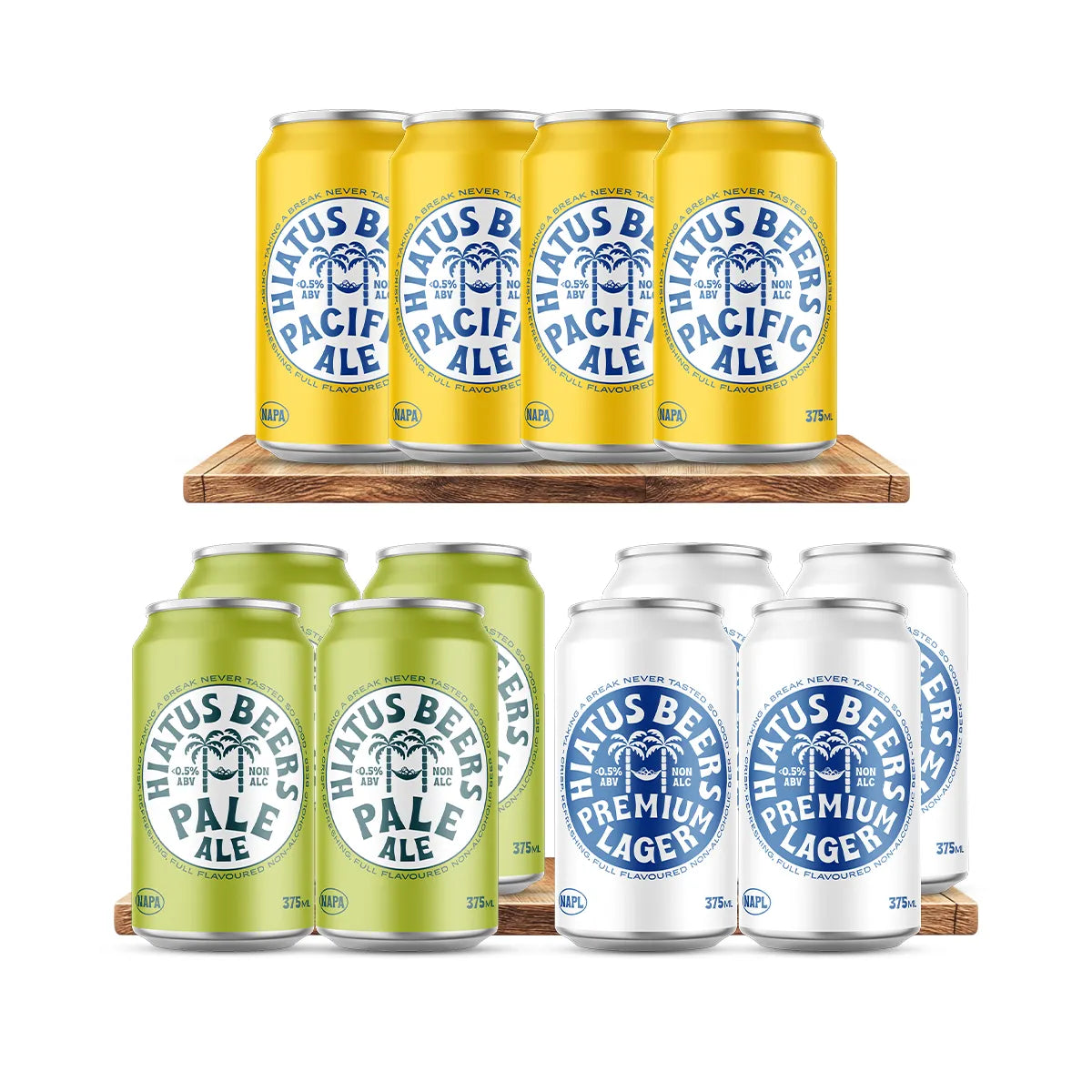 Buy Hiatus Mix 12 Pack - Sans Drinks