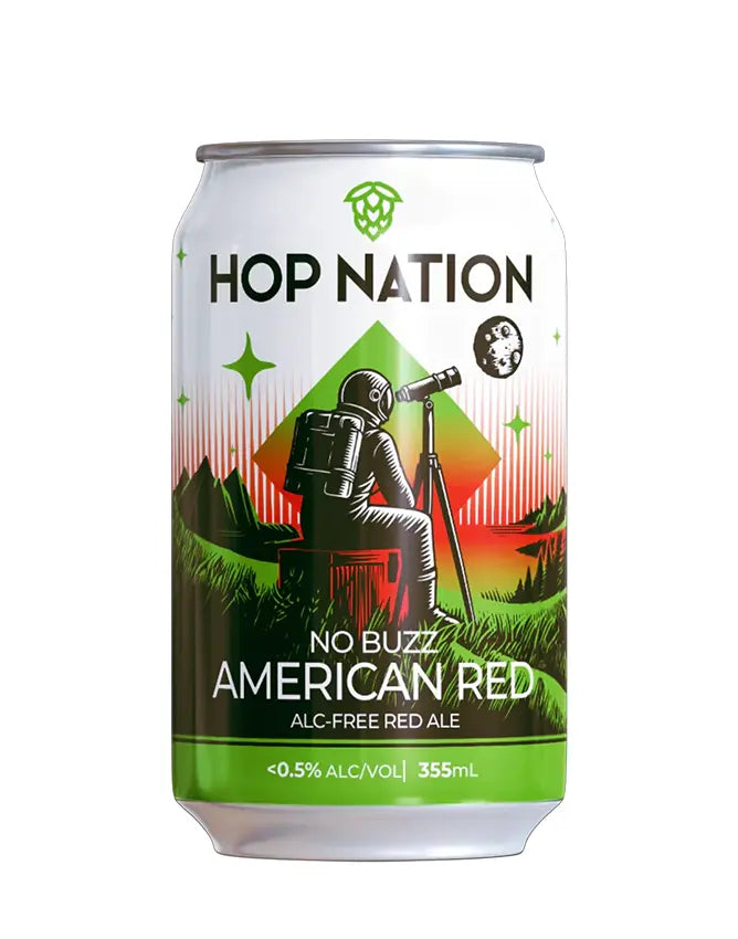 Buy Hop Nation Non Alcoholic No Buzz American Red Ale - Sans Drinks