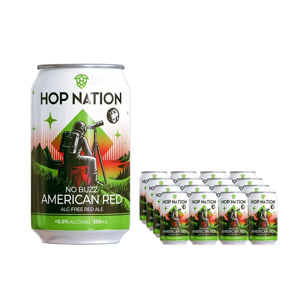 Buy Hop Nation Non Alcoholic No Buzz American Red Ale - Sans Drinks