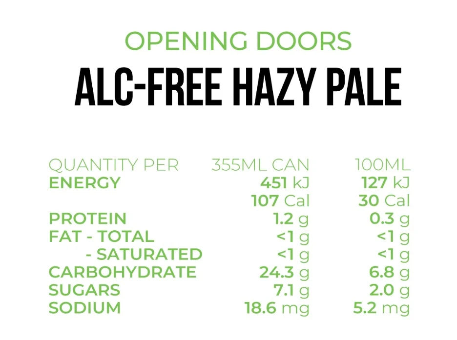 Buy Hop Nation Opening Doors Hazy Pale Ale - Sans Drinks