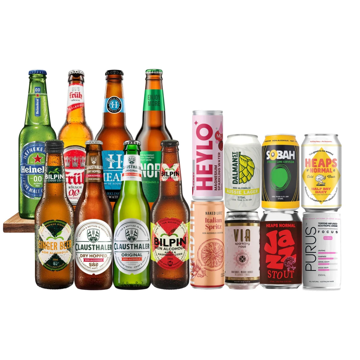 Buy Hottest Picks Alcohol Free Beer 16 Pack - Sans Drinks