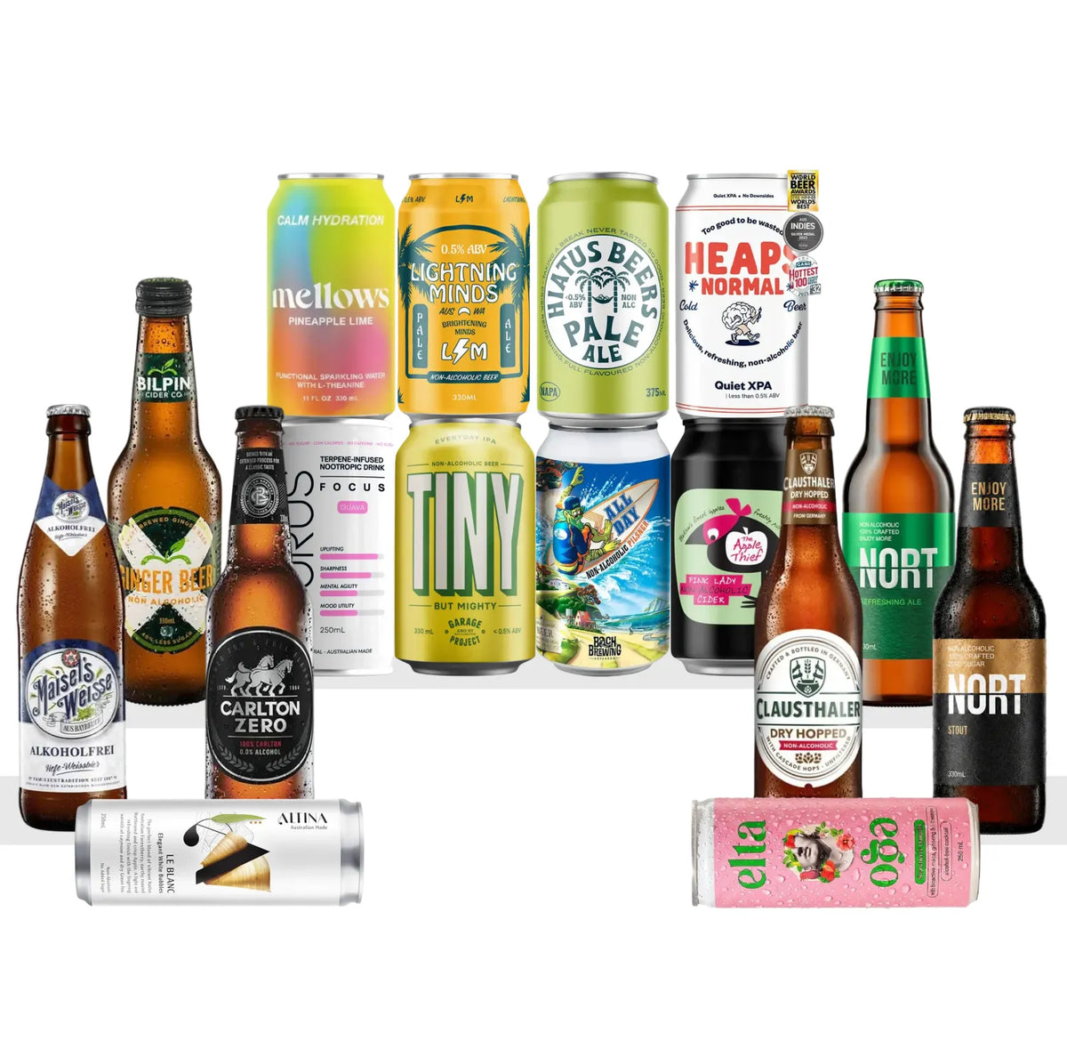 Buy Hottest Picks Alcohol Free Beer 16 Pack - Sans Drinks