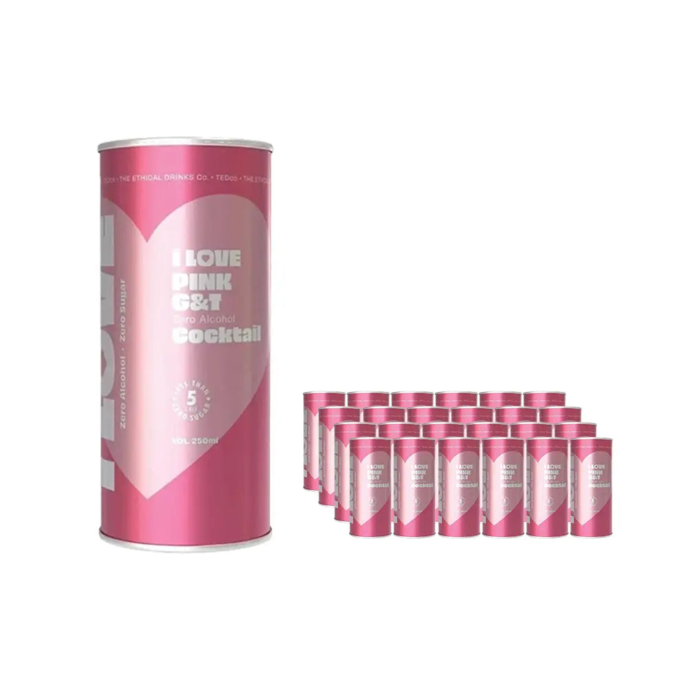 Buy I LOVE Pink G&T Cocktail - Sans Drinks
