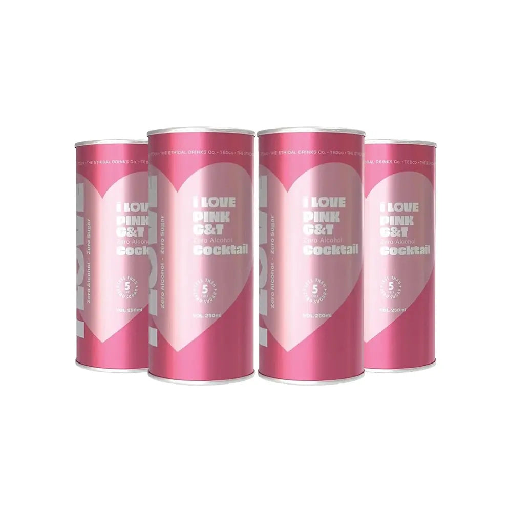 Buy I LOVE Pink G&T Cocktail - Sans Drinks