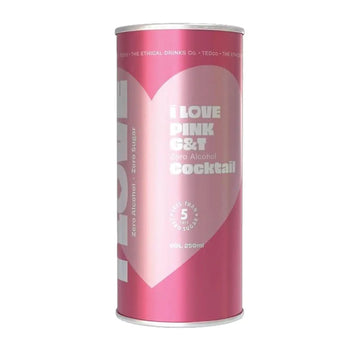 Buy I LOVE Pink G&T Cocktail - Sans Drinks Sans Drinks