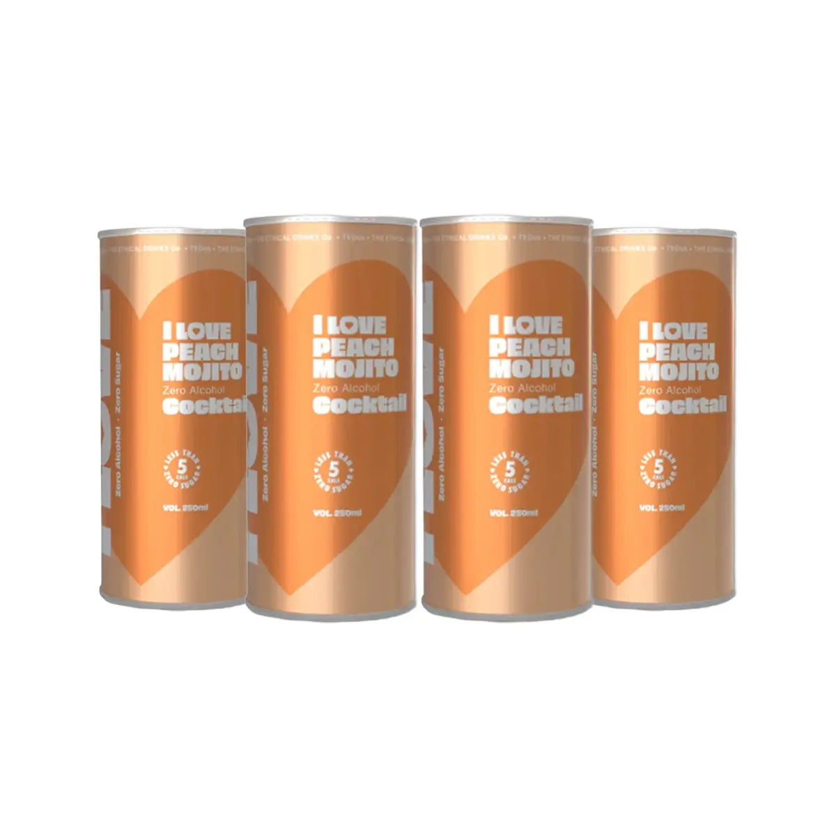 Buy I Love Non-Alc Peach Mojito Cocktail 250ml - Sans Drinks