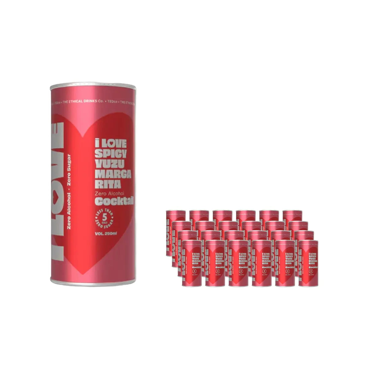 Buy I Love Non-Alc Spicy Yuzu Margarita Cocktail 250ml - Sans Drinks