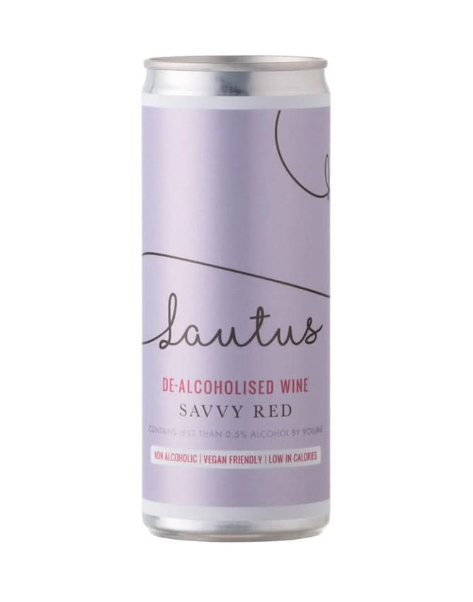 Buy Lautus De-Alcoholised Savvy Red Can 250ml - Sans Drinks