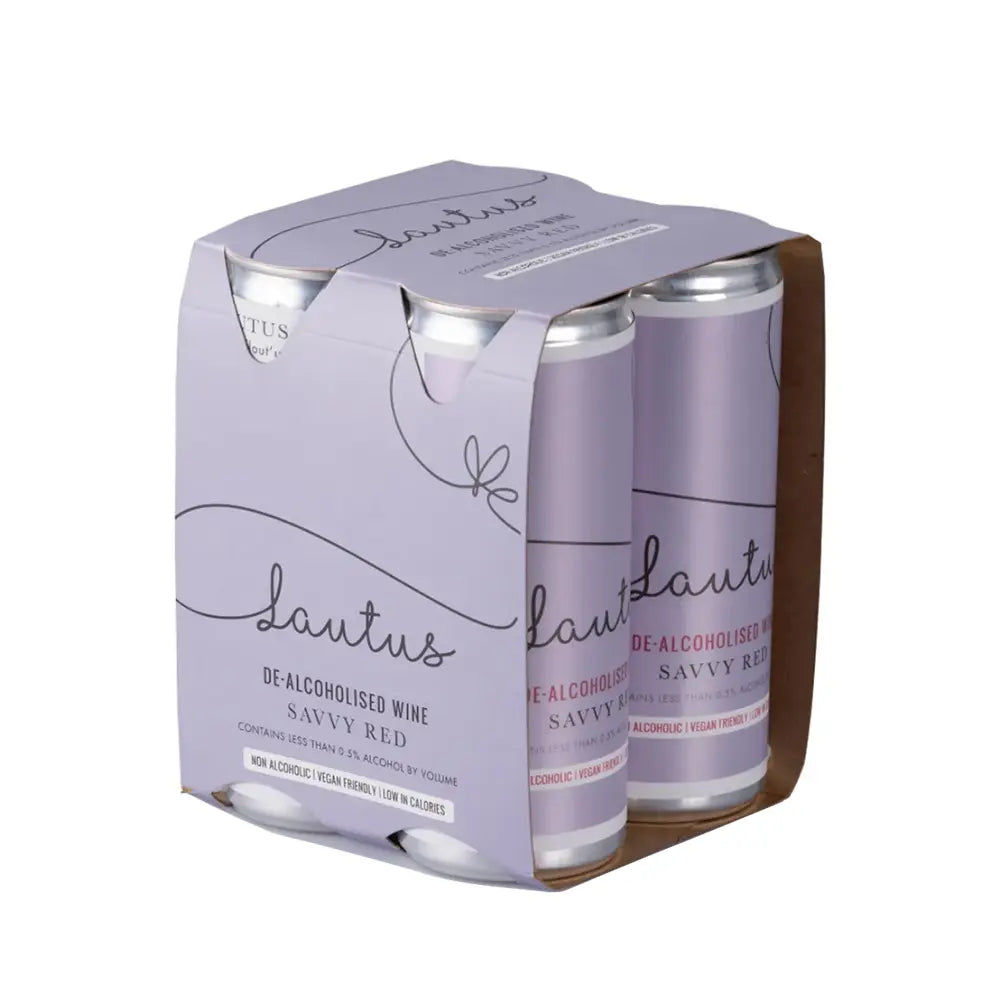 Buy Lautus De-Alcoholised Savvy Red Can 250ml - Sans Drinks