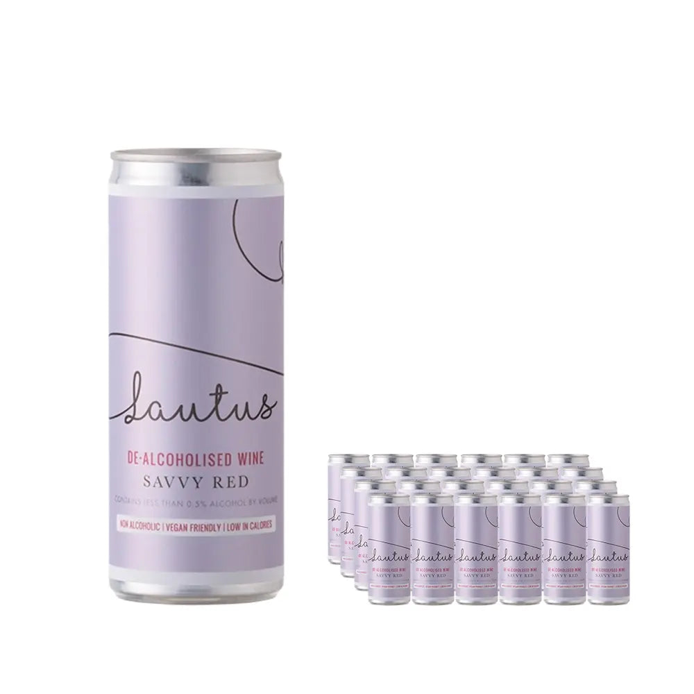 Buy Lautus De-Alcoholised Savvy Red Can 250ml - Sans Drinks