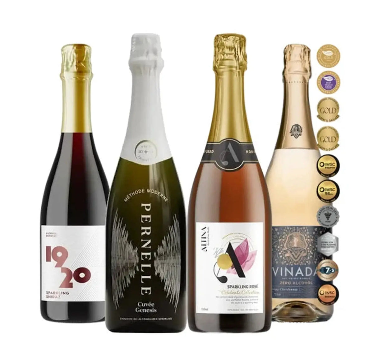 Buy Lively & Crisp Sparkling Indulgence Bundle – 4 Pack - Sans Drinks