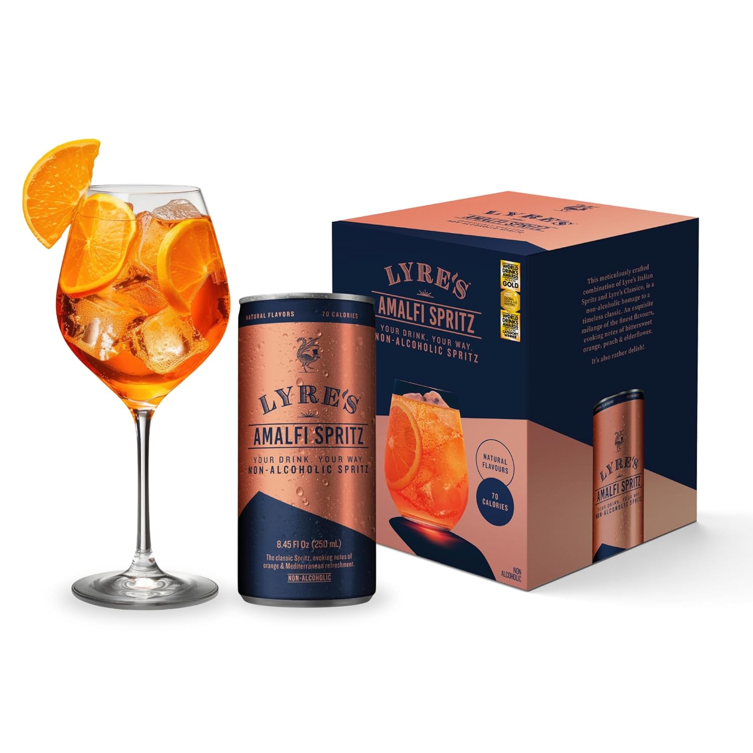 Buy Lyre's Amalfi Spritz RTD Cans - Sans Drinks