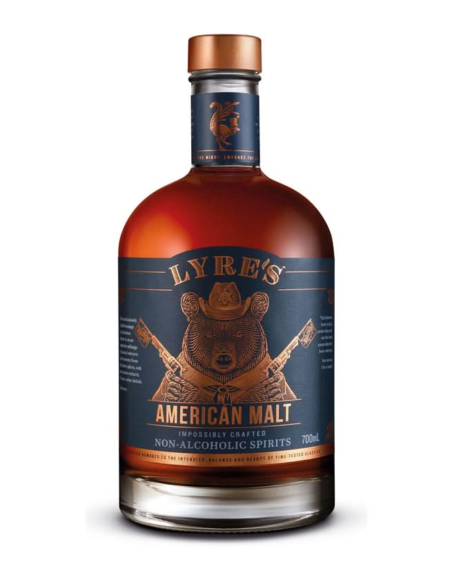 Buy Lyre's American Malt Bourbon Whiskey Non Alc - Sans Drinks