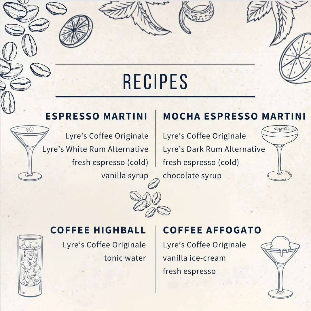 Buy Lyre's Coffee Originale - Non Alcoholic Spirits - Sans Drinks