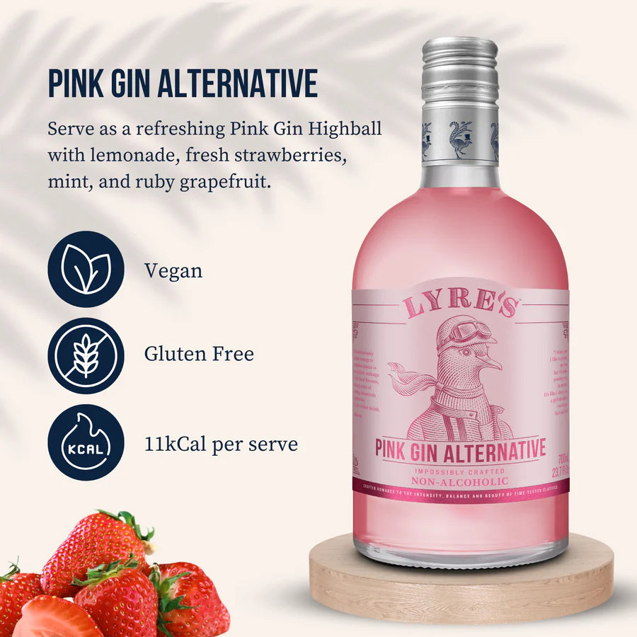Buy Lyre's Pink Gin Alternative - Sans Drinks