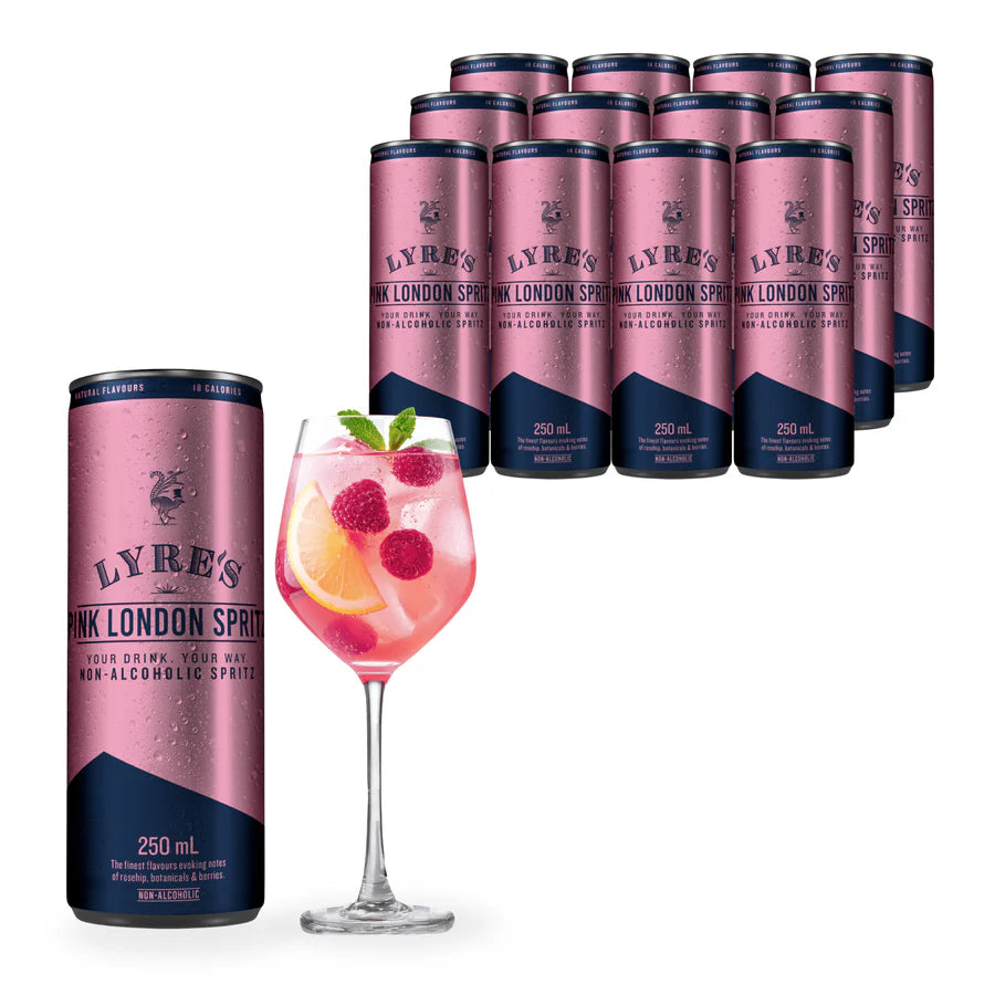 Buy Lyre's Pink London Spritz RTD - Sans Drinks