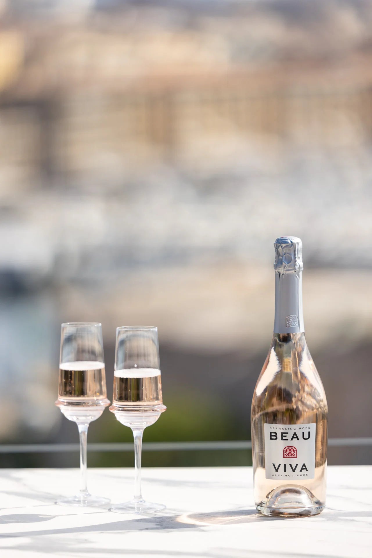 Buy Maison Saint AIX Beau Viva Alcohol Free Sparkling Rosé NV 750ml - Sans Drinks
