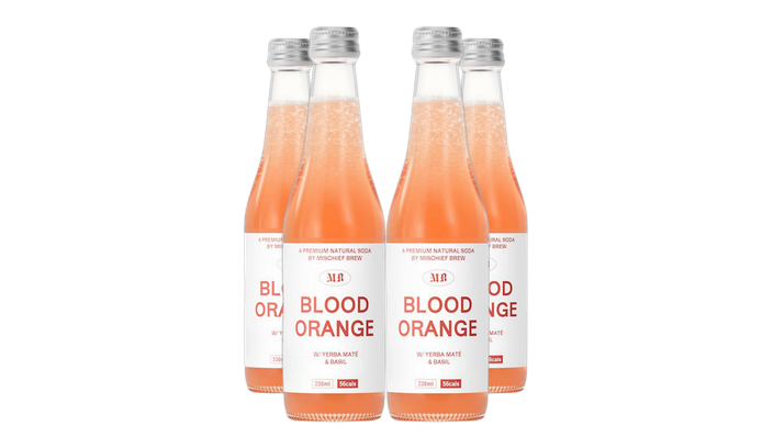 Buy Mischief Brew Blood Orange Bottle 330ml - Sans Drinks