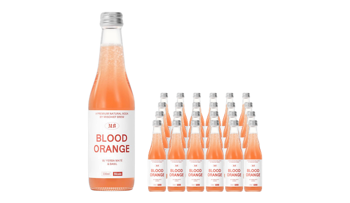Buy Mischief Brew Blood Orange Bottle 330ml - Sans Drinks