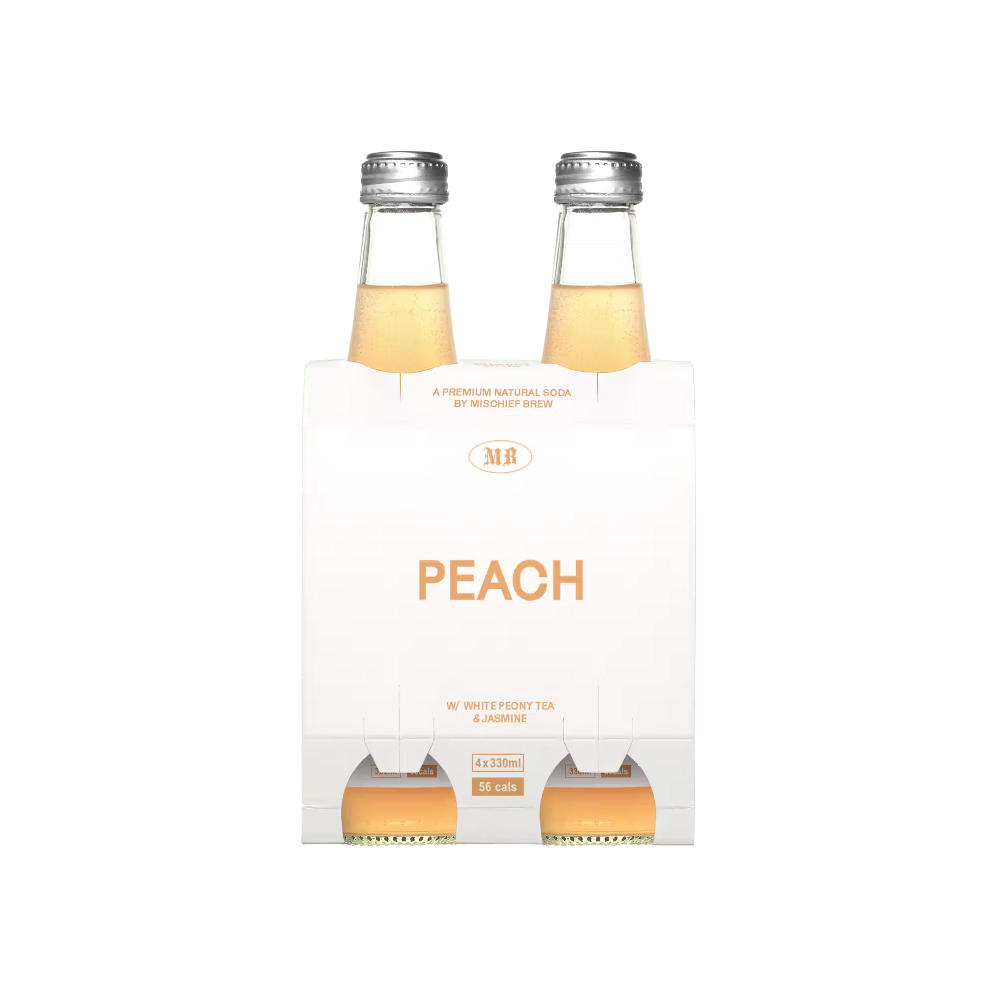 Buy Mischief Brew Peach Bottle 330ml - Sans Drinks