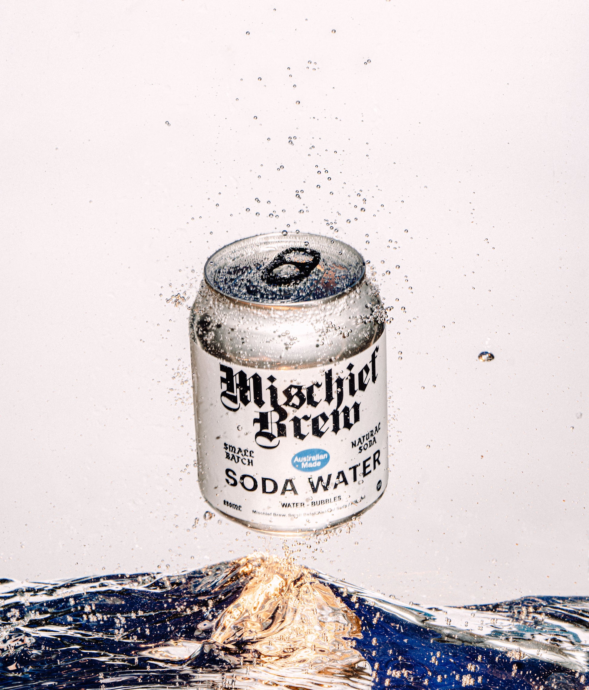 Buy Mischief Brew Soda Water Can 250ml - Sans Drinks