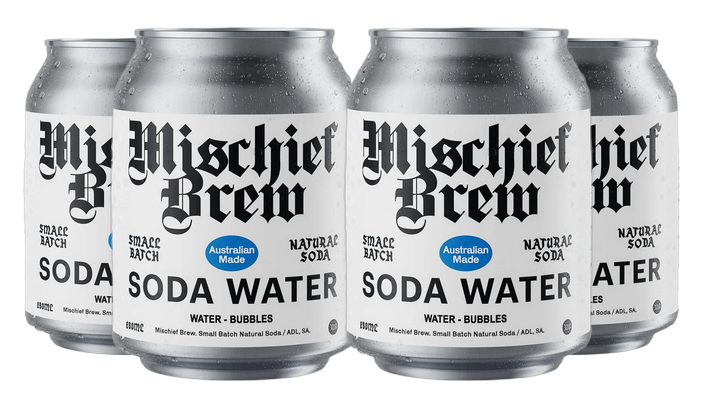 Buy Mischief Brew Soda Water Can 250ml - Sans Drinks